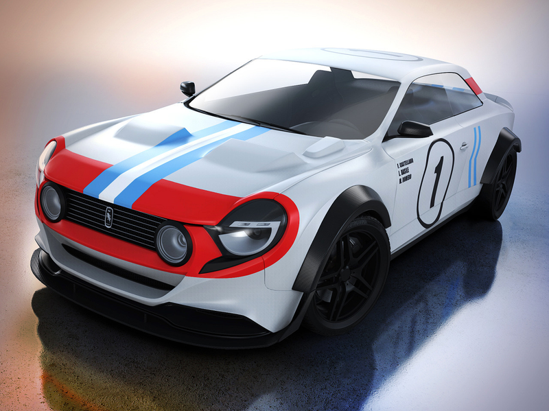Illustration for article titled I found this car designer on Tumblr